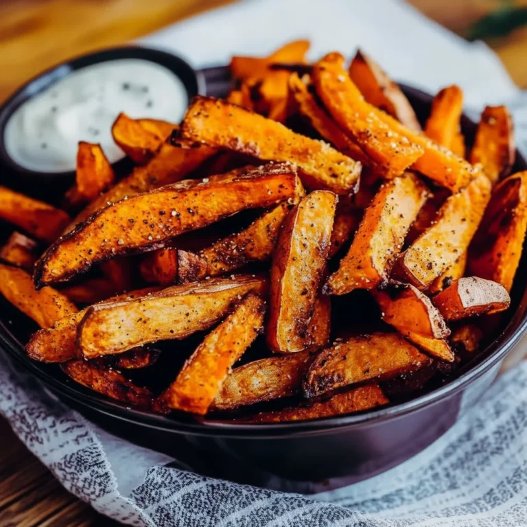 Air Fryer Sweet Potato Fries Recipe
