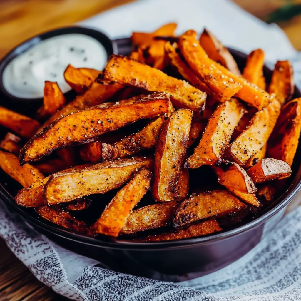 Air Fryer Sweet Potato Fries Recipe