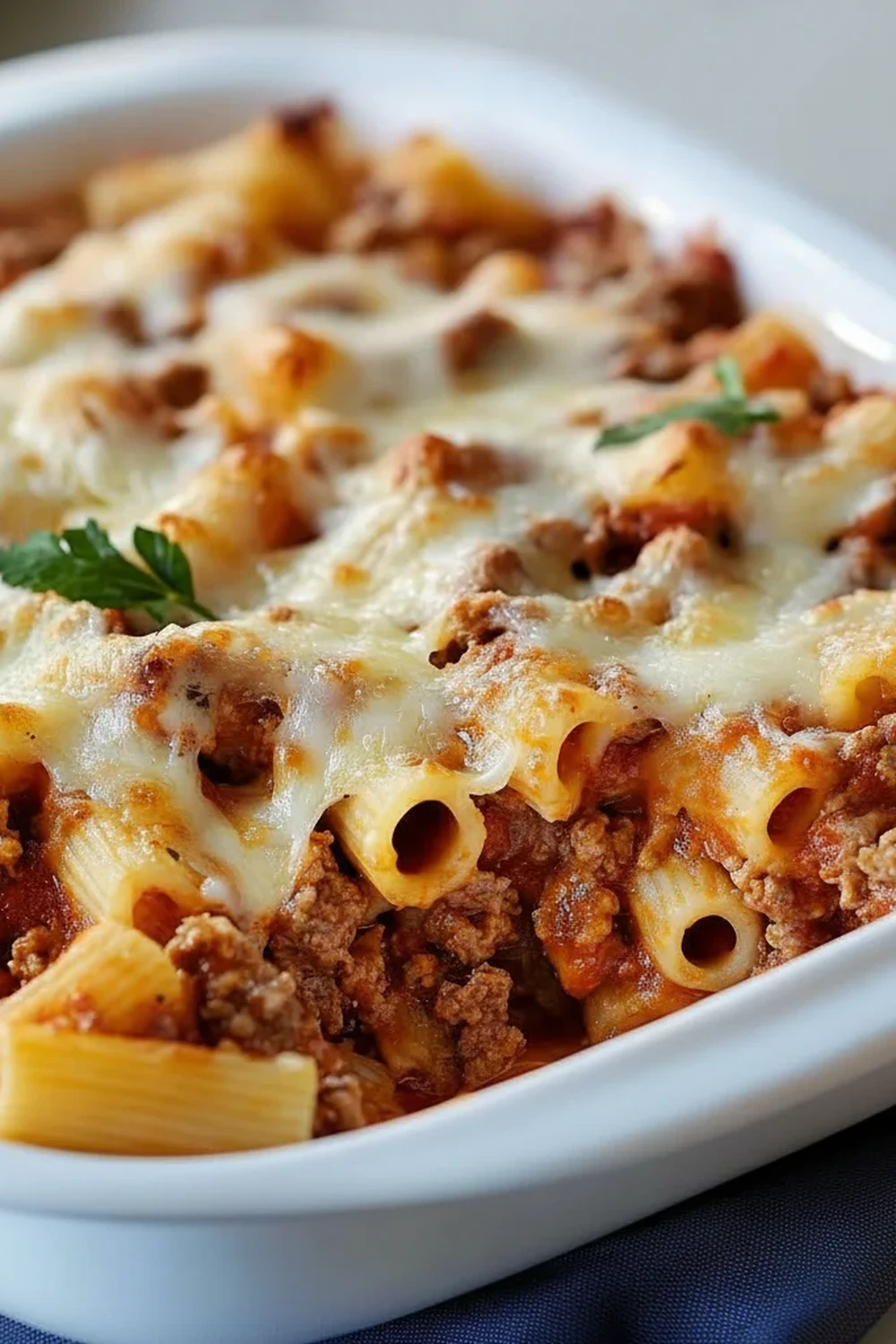 Baked Ziti With Ground Beef
