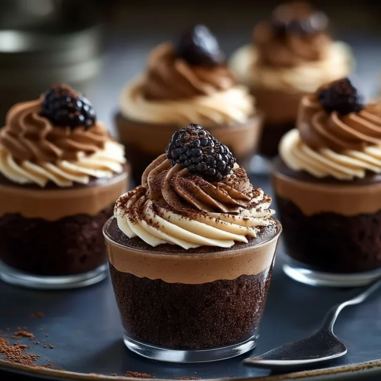 Chocolate Mousse Cups Dessert