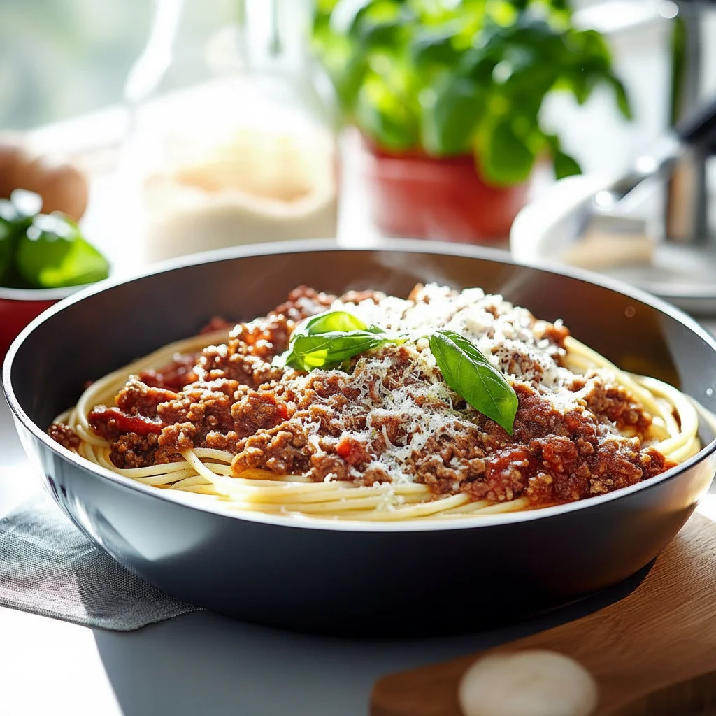 Classic Spaghetti Bolognese Recipe
