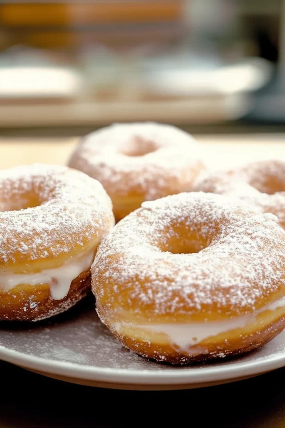 Cream-Filled Donuts