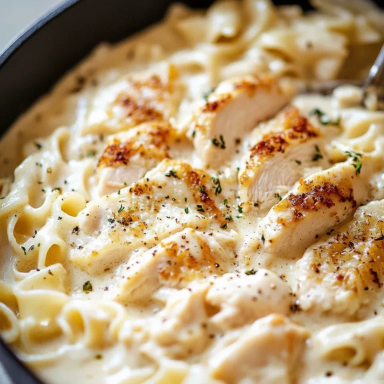 Creamy Chicken Alfredo Pasta Recipe