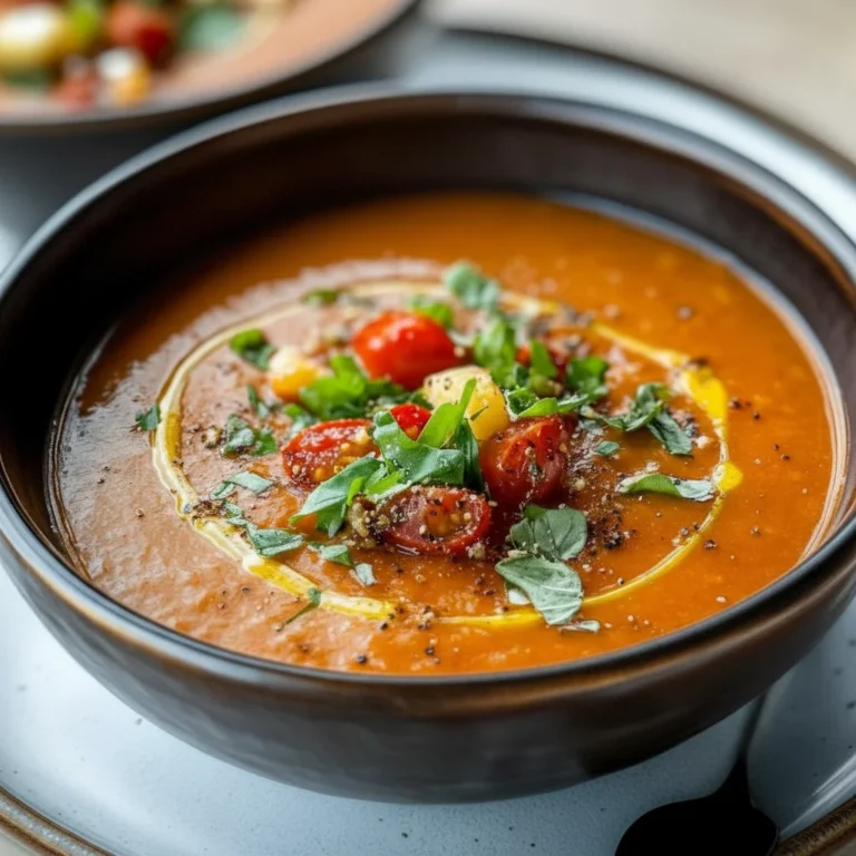 Creamy Tomato Soup Bowl