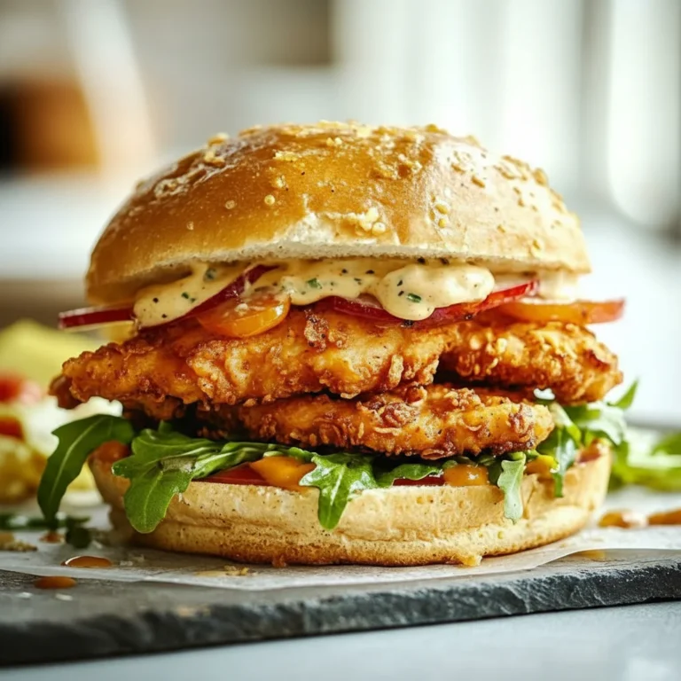 Crispy Chicken Sandwich Recipe