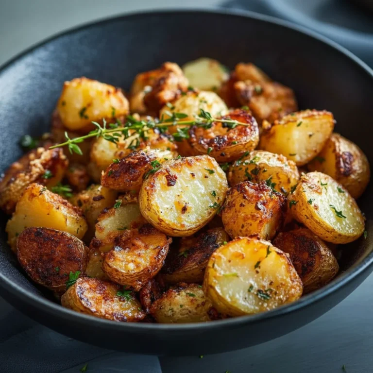 Crispy Oven Roasted Potatoes Side