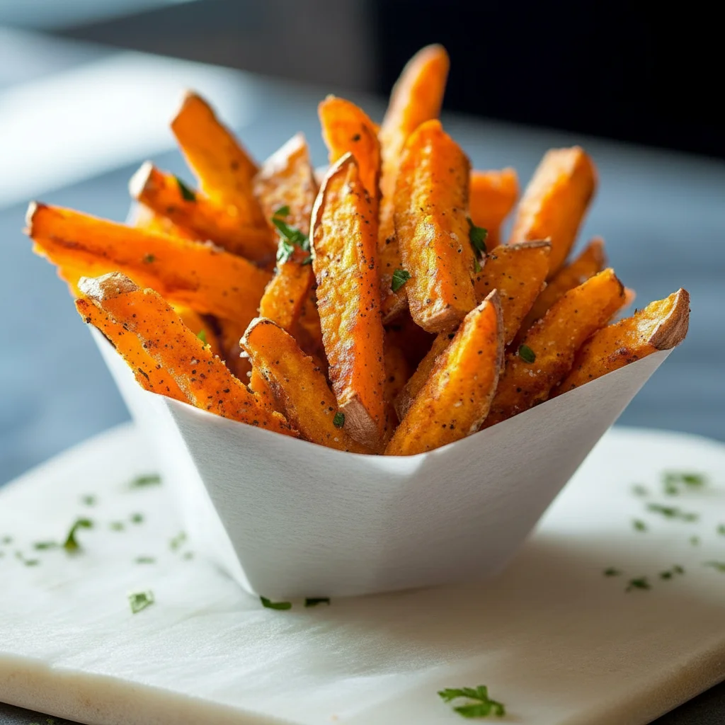 Crispy Sweet Potato Fries Recipe