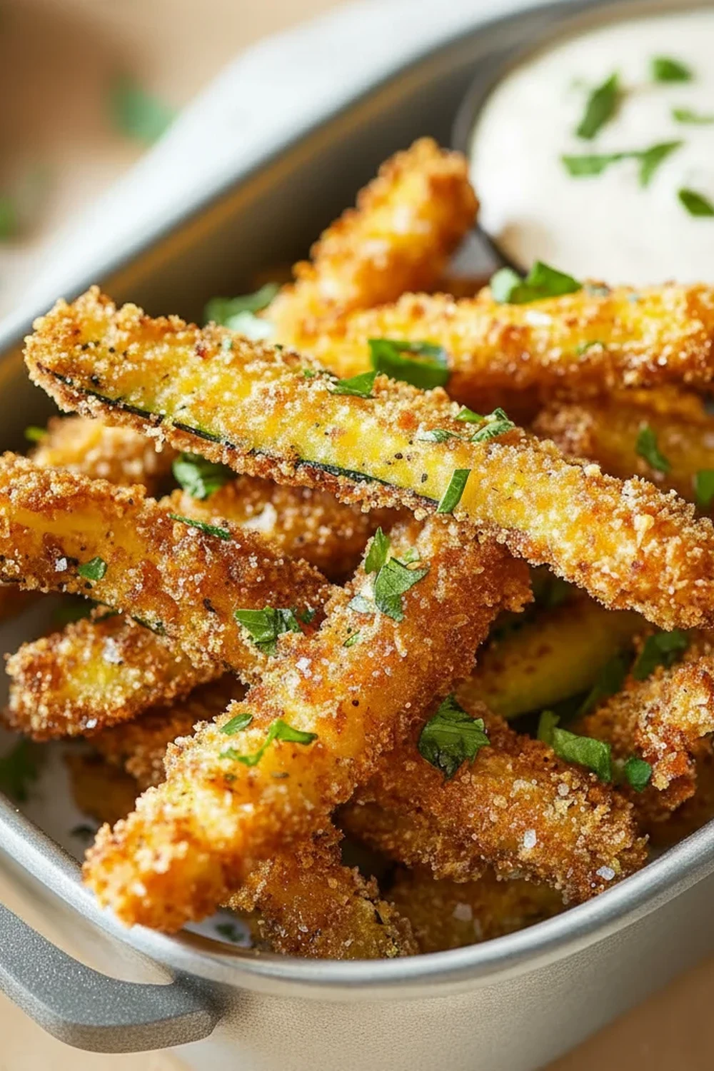 Crispy Zucchini Fries Recipe