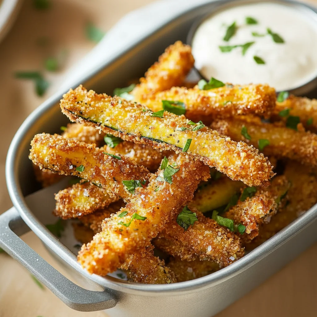 Crispy Zucchini Fries Recipe