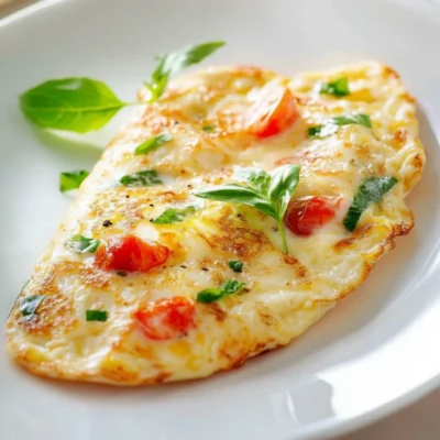 Fluffy Egg White Omelette