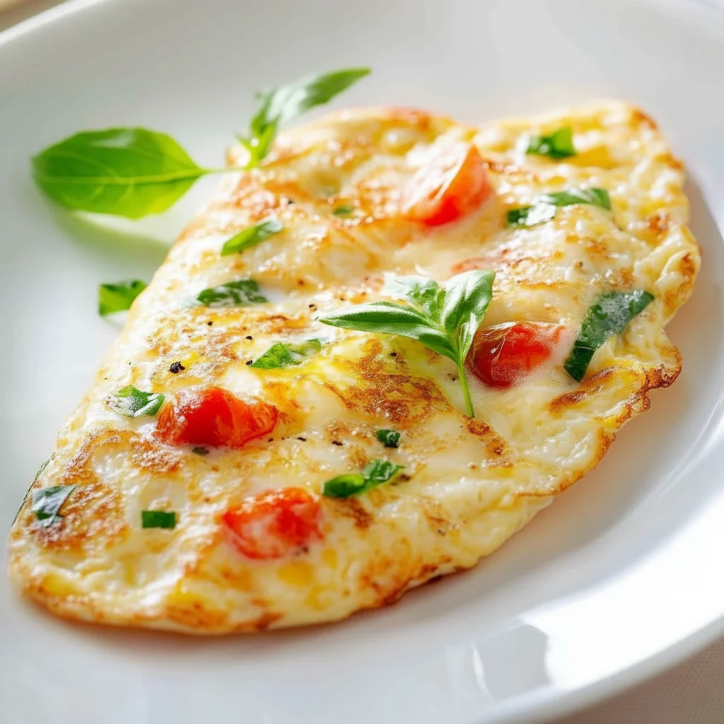 Fluffy Egg White Omelette