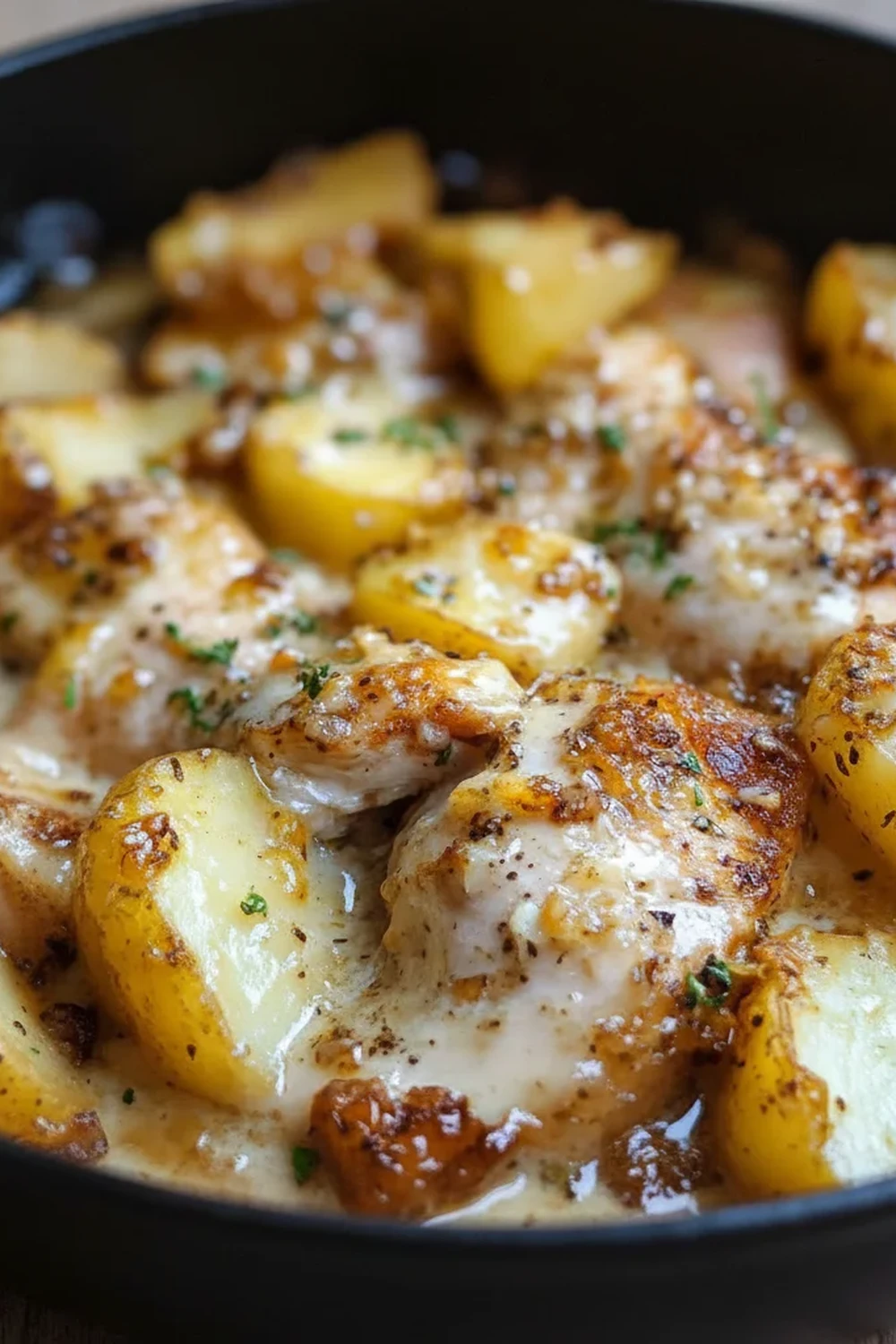 Garlic Parmesan Chicken And Potatoes Recipe