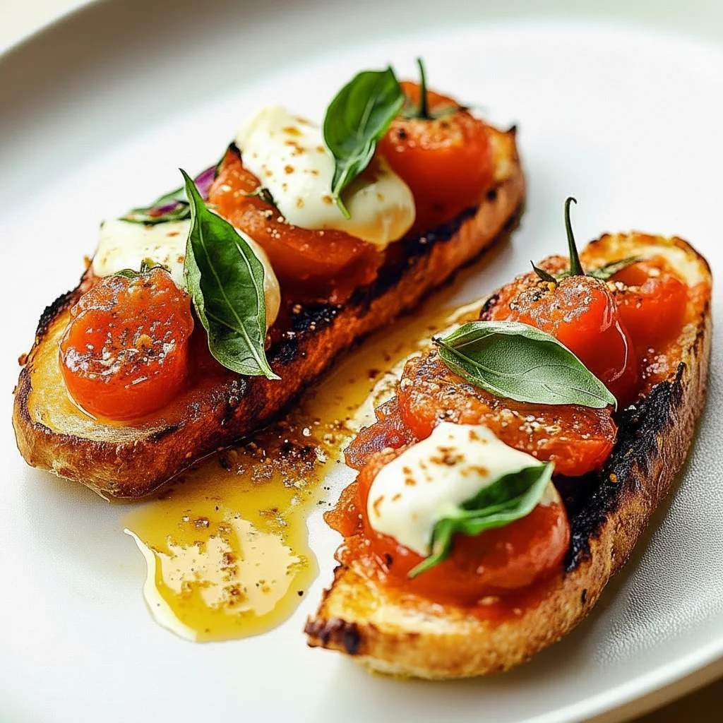 Gingery Tomato Bruschetta Recipe