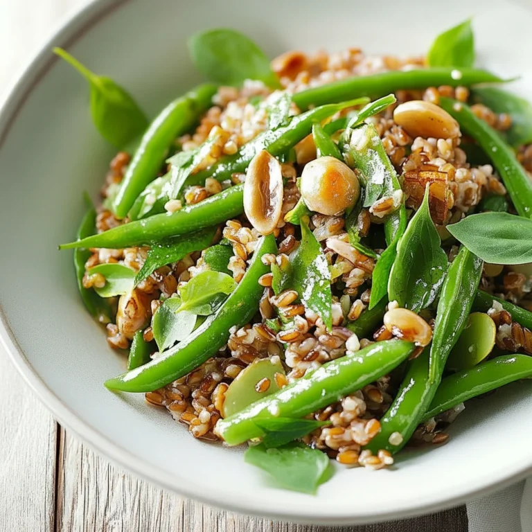 Green Bean And Farro Salad Recipe