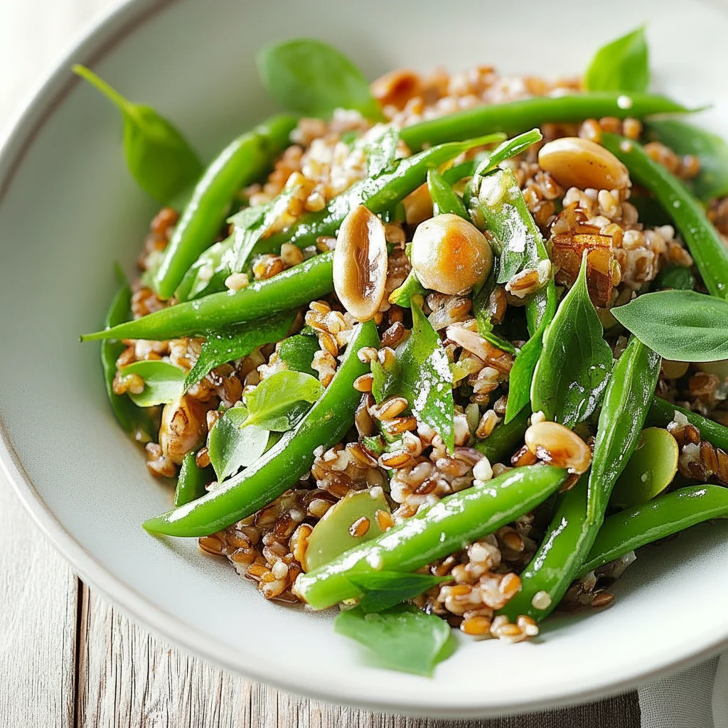 Green Bean And Farro Salad Recipe