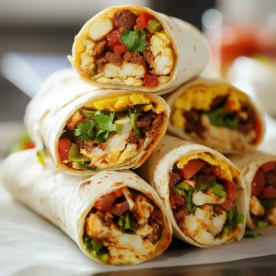 Hearty Breakfast Burrito Recipe