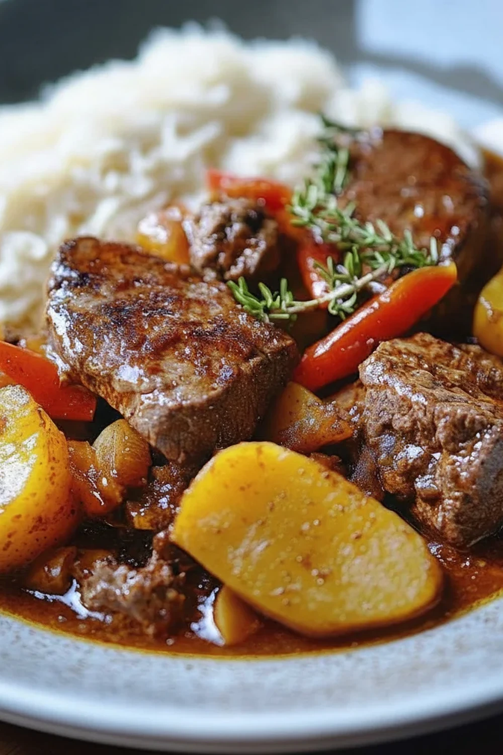 Carne Con Papa Recipe