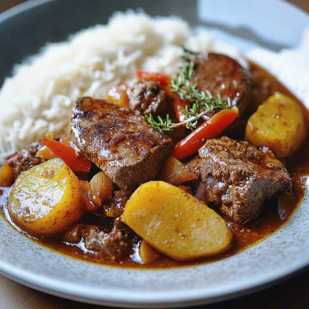 Hearty Carne Con Papa Recipe