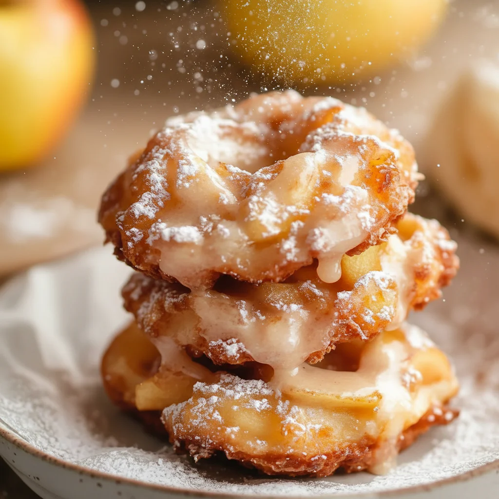 Homemade Baked Apple Fritters Recipe