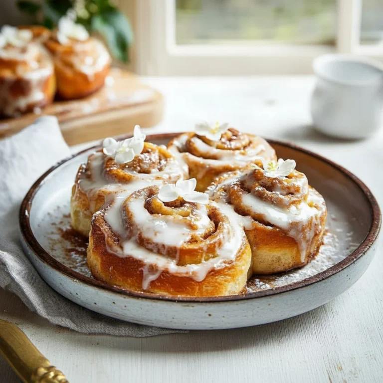 Homemade Cinnamon Rolls Breakfast