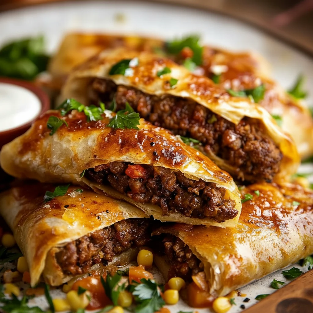 Lamb Kofta Burek Appetizer