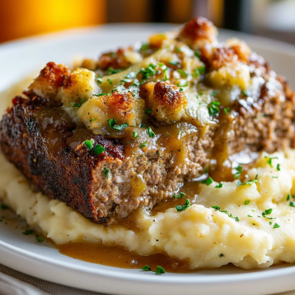 Meatloaf With Stove Top Stuffing Recipe