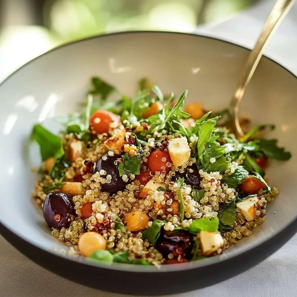 Mediterranean Quinoa Salad