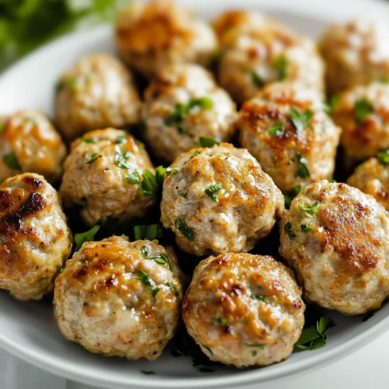 Savory Turkey Meatballs Dinner