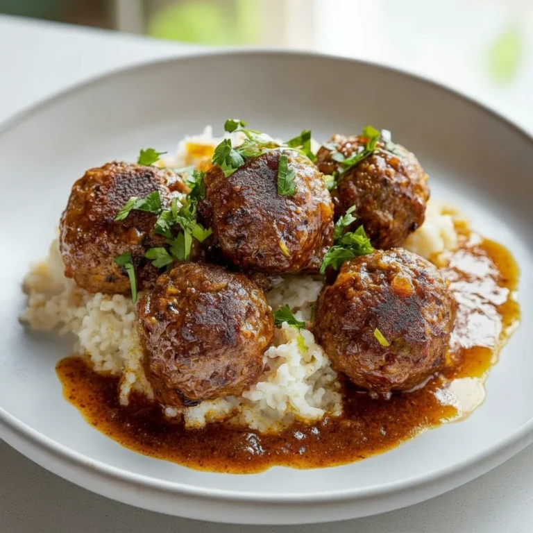 Spicy Beef Meatballs Recipe