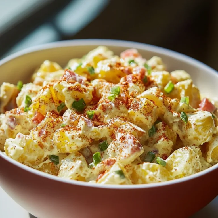 Spicy Potato Salad Recipe Side