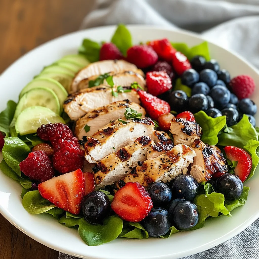 Summer Grilled Chicken Salad