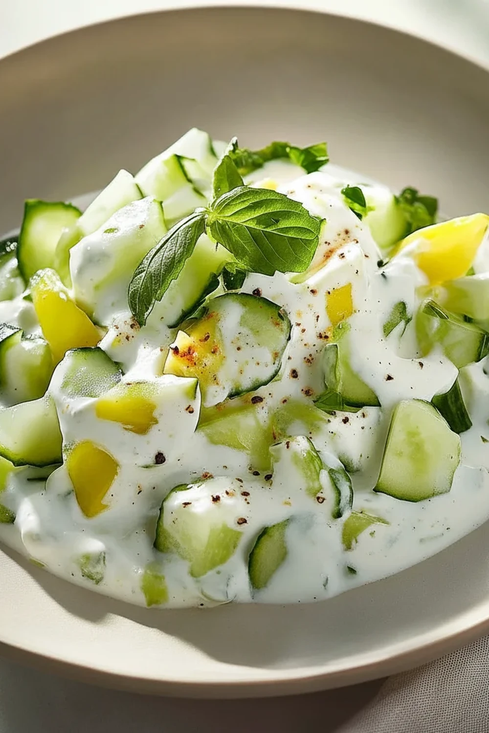 Yogurt And Cucumber Salad Recipe