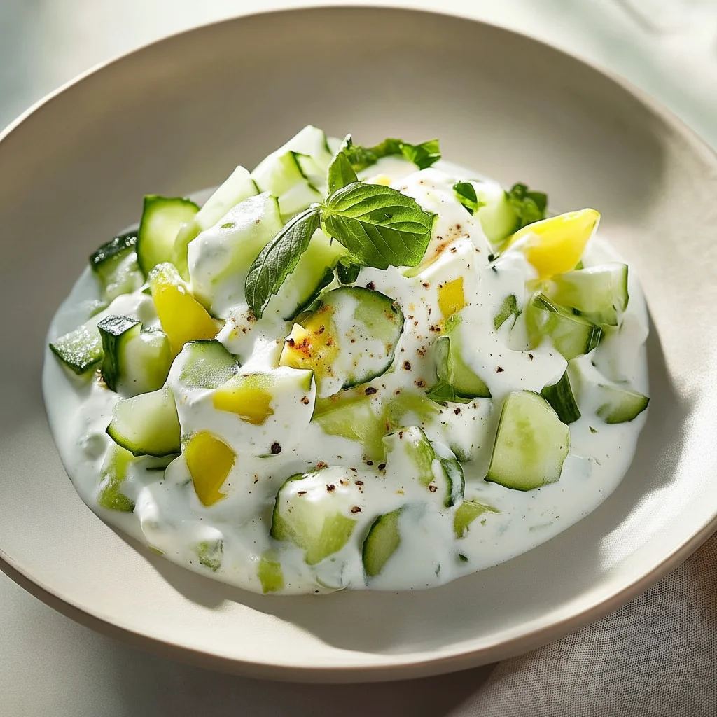 Yogurt And Cucumber Salad Recipe