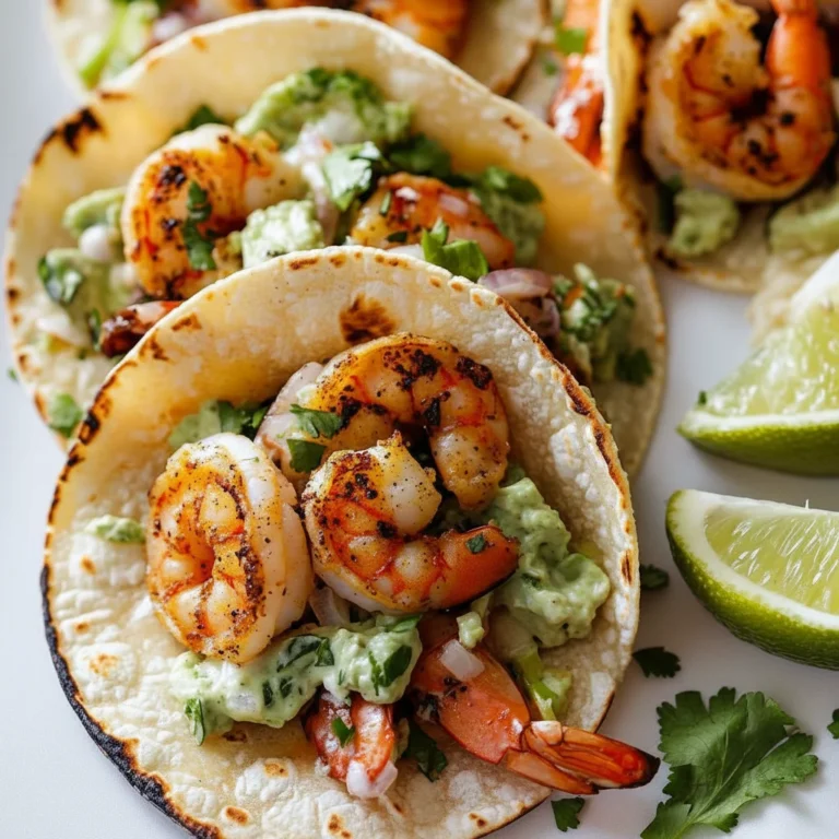 Zesty Shrimp Tacos Recipe