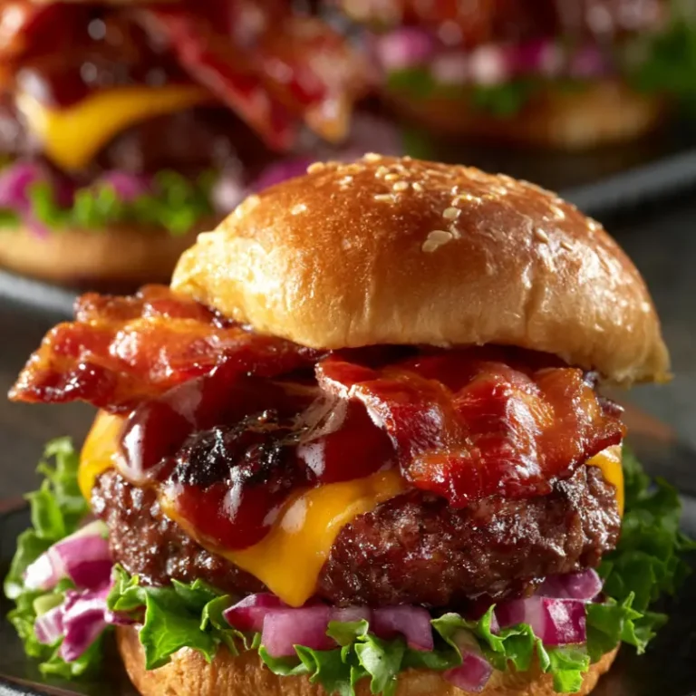 Bbq Bacon Cheeseburger Sliders