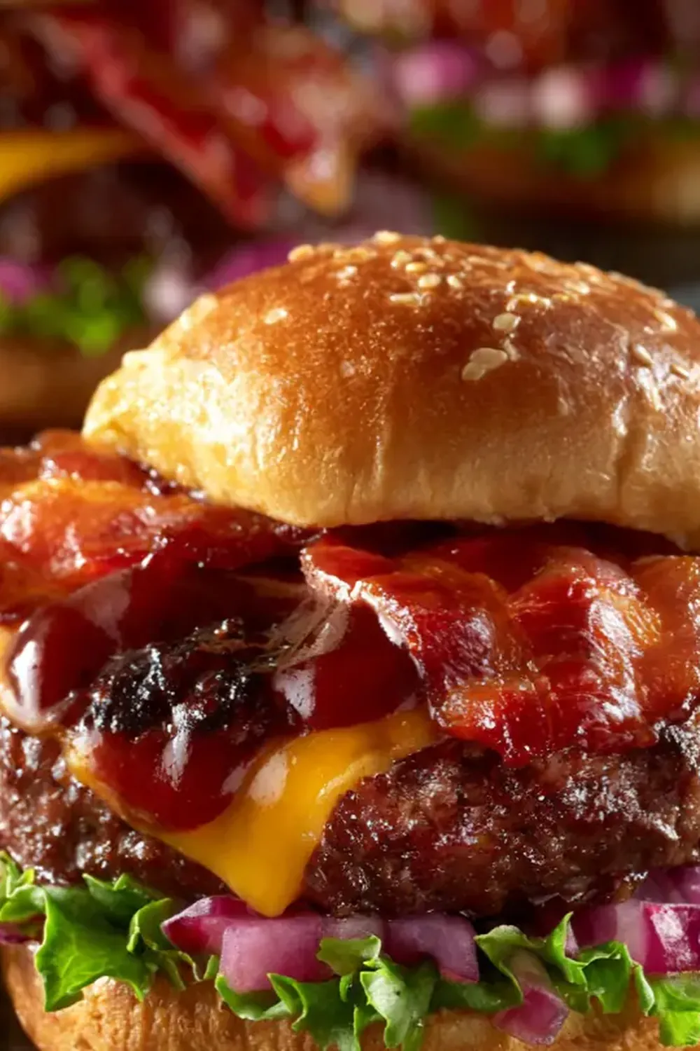BBQ Bacon Cheeseburger Sliders