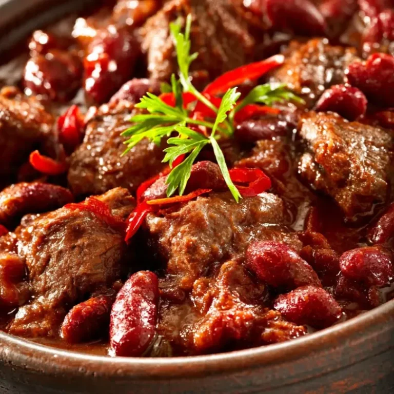 Beef & Bean Chili (Award-Winning)