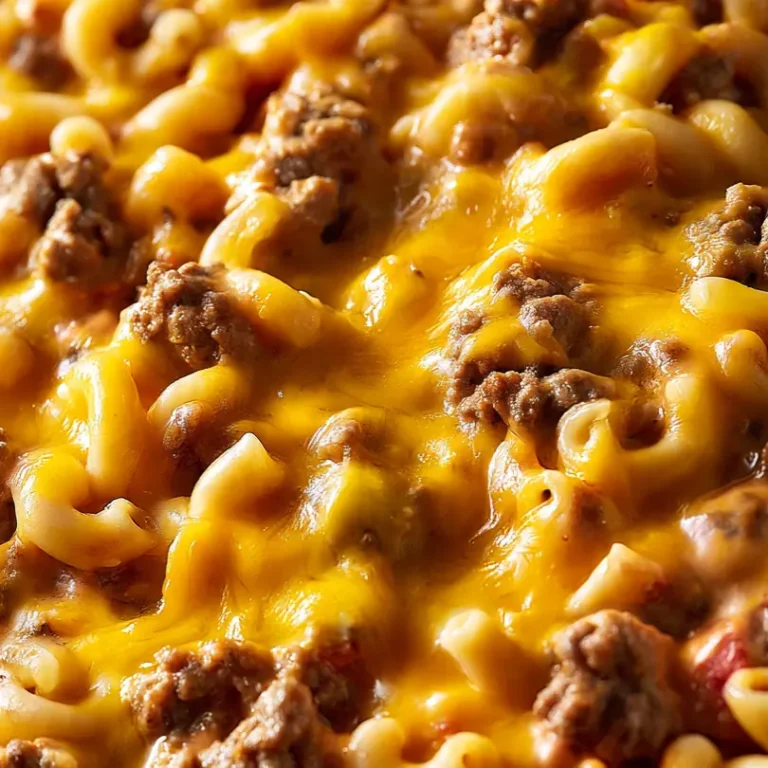 Cheeseburger Macaroni Skillet (Homemade Hamburger Helper)
