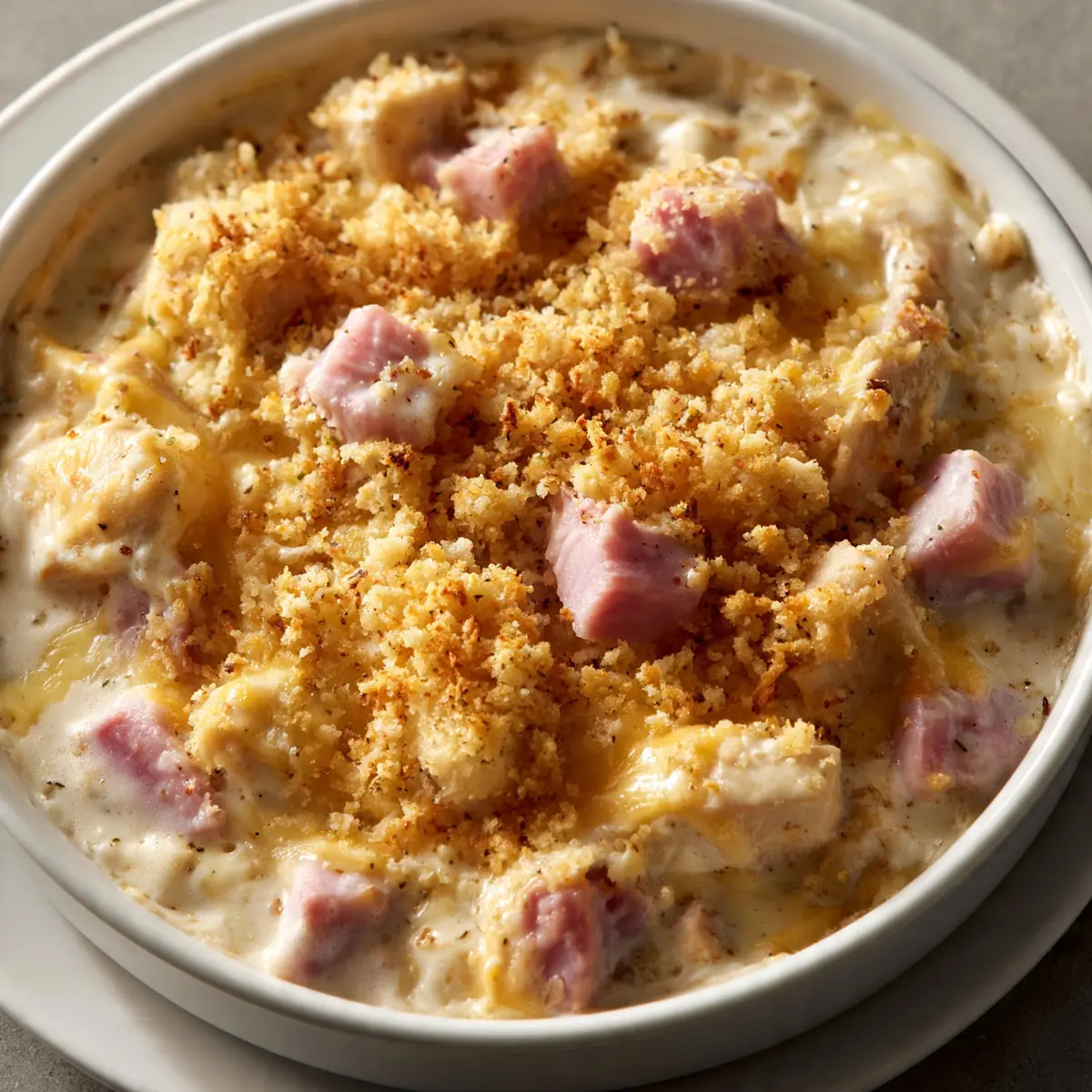 Chicken Cordon Bleu Casserole
