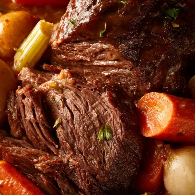 Classic American Pot Roast With Vegetables