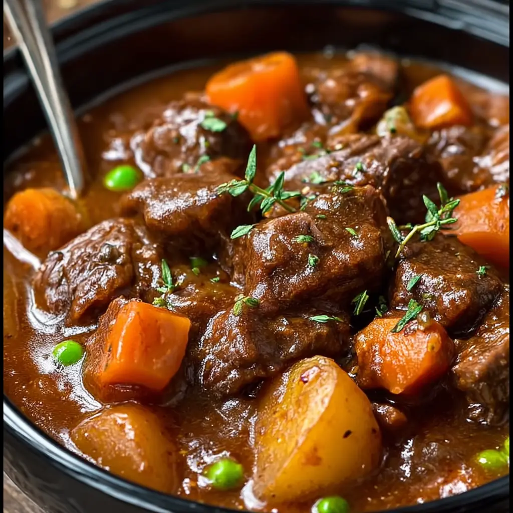 Classic Hearty Beef Stew With Melt-In-Your-Mouth Chunks