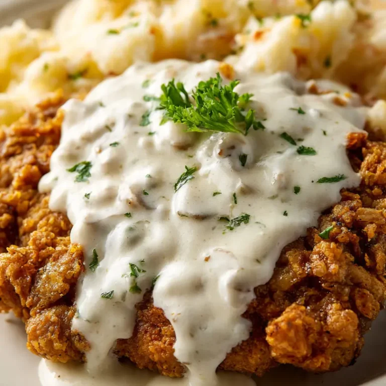 Country Fried Steak With White Gravy