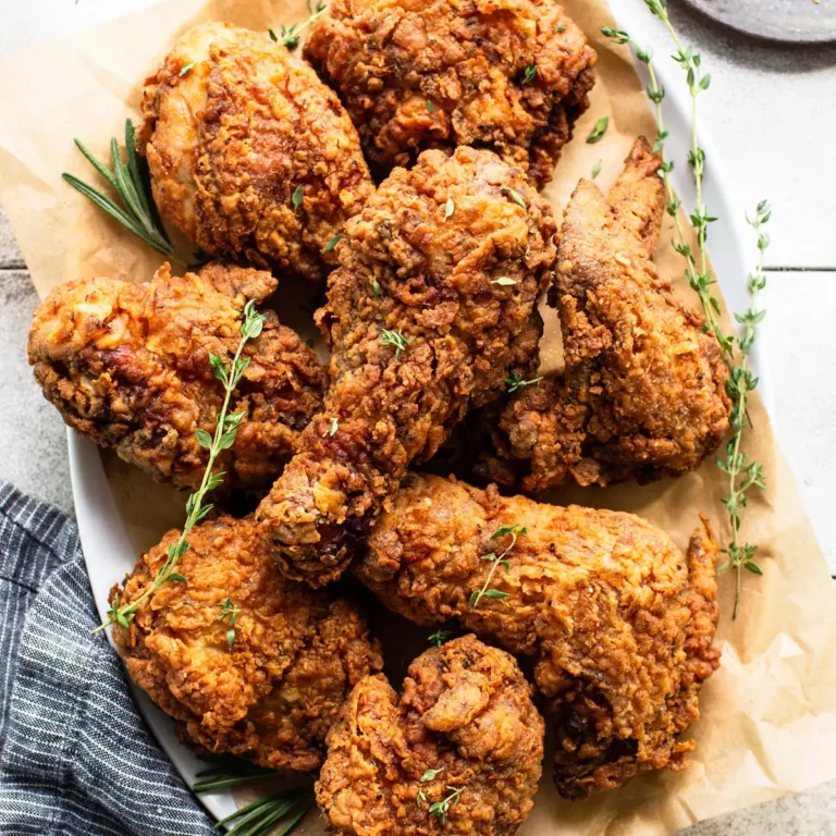 Crispy Fried Chicken (Southern Buttermilk)