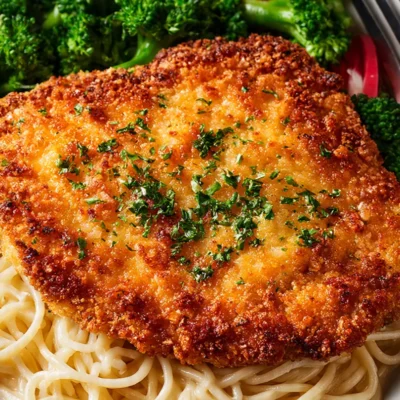 Crispy Parmesan Crusted Chicken