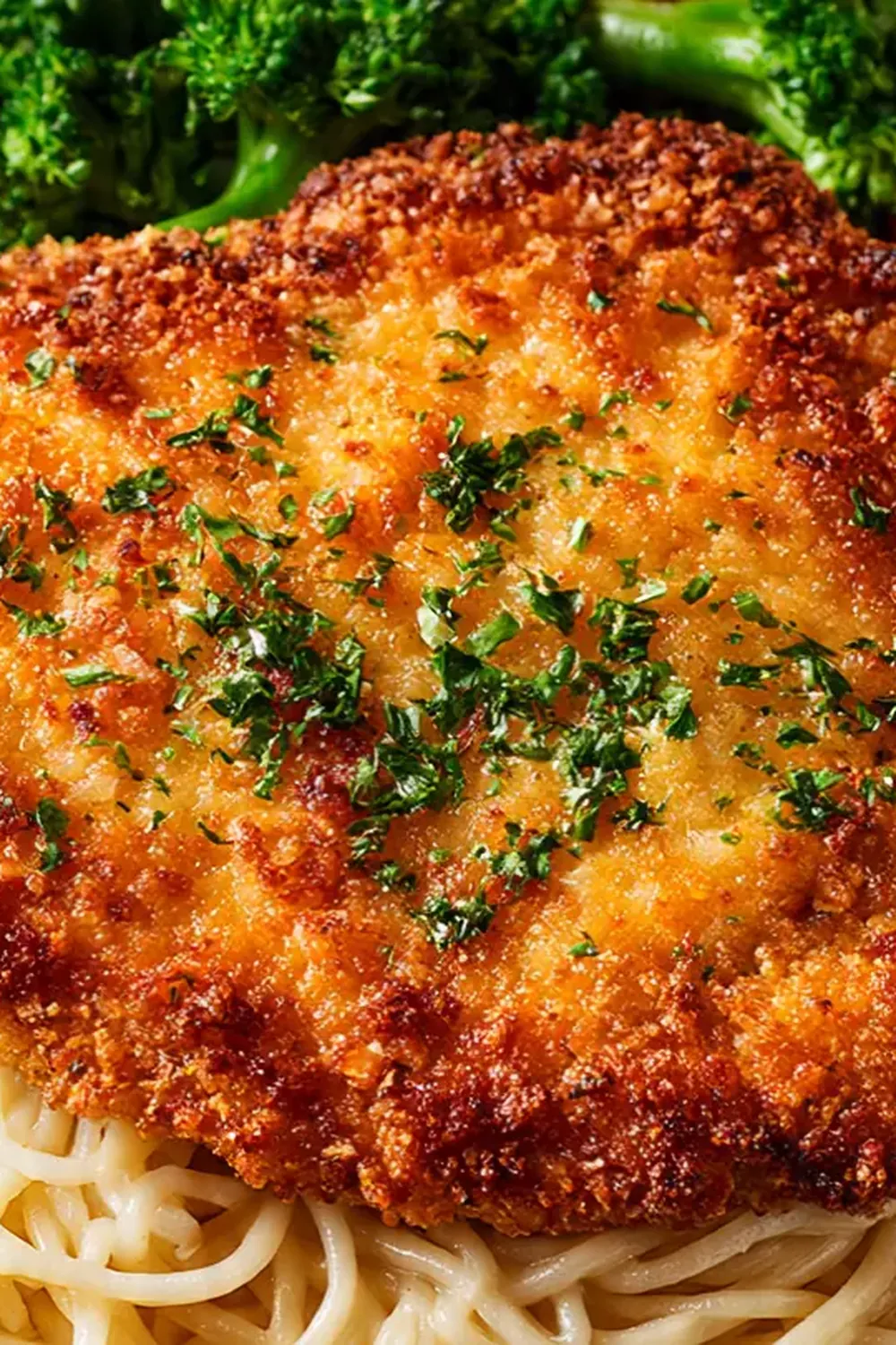 Crispy Parmesan Crusted Chicken