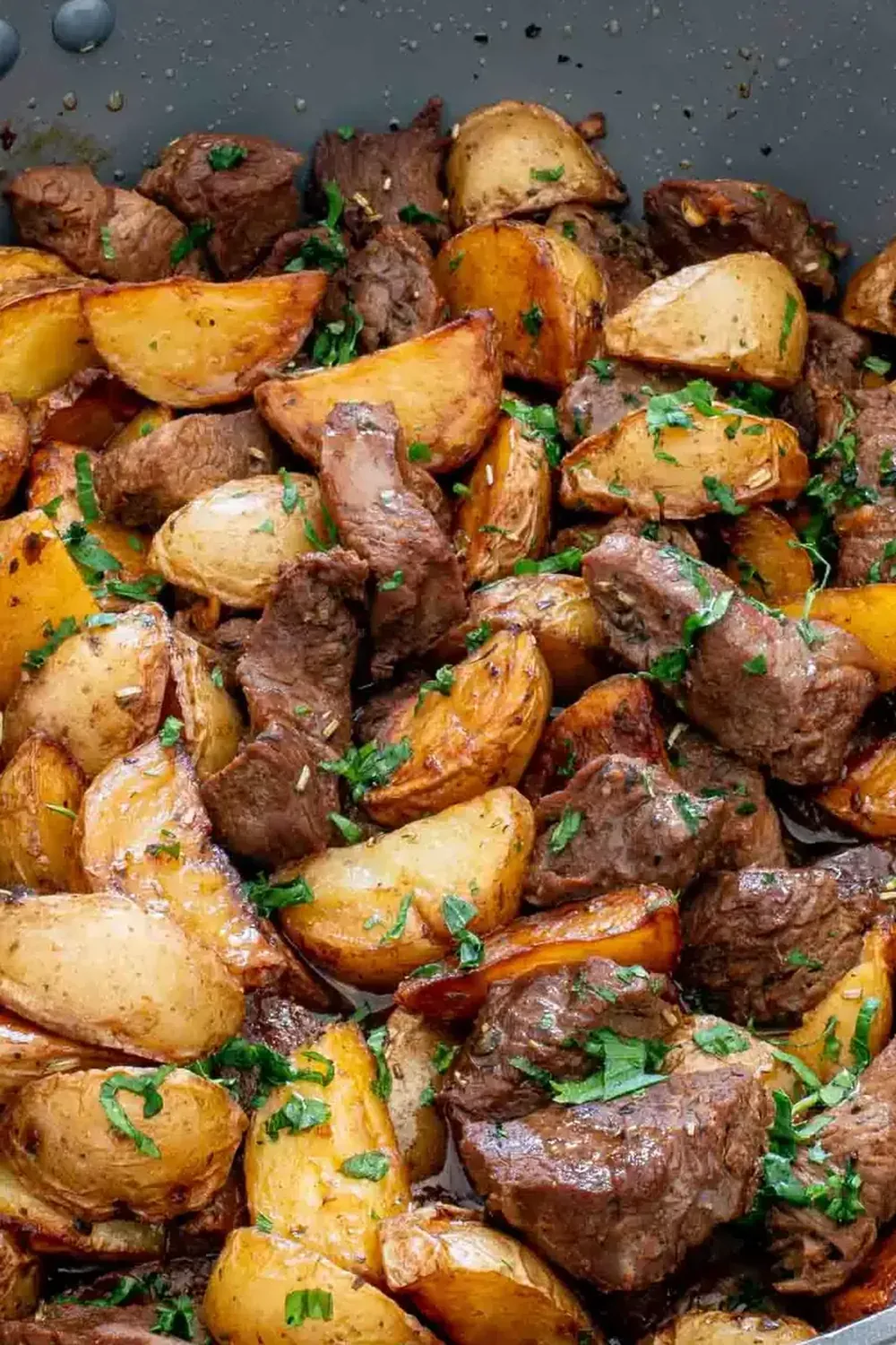 Garlic Butter Steak & Potato Skillet