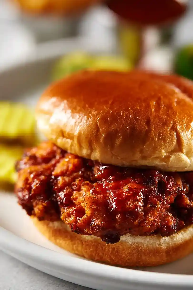 Gluten-Free Nashville Hot Chicken Sandwich