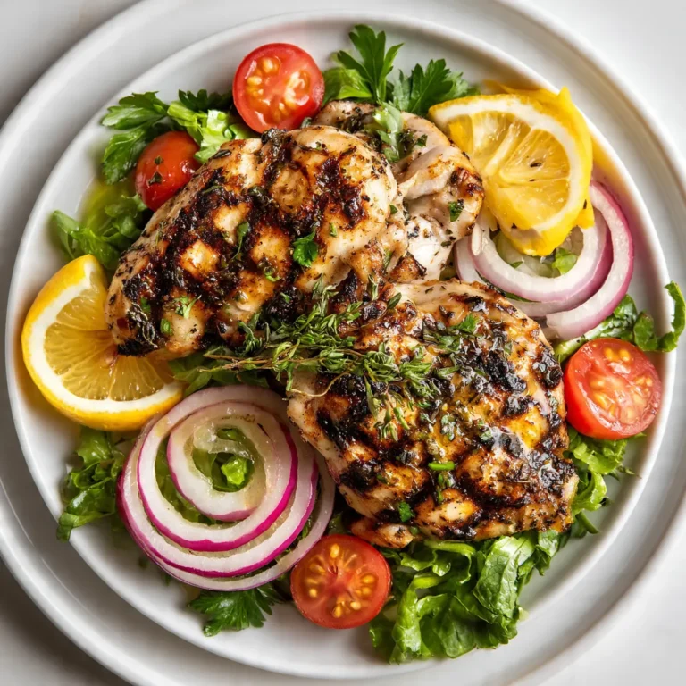 Greek Marinated Grilled Chicken