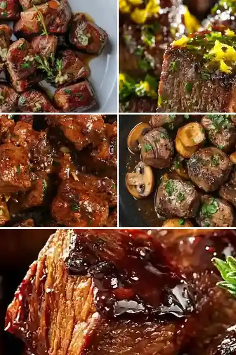 Grilled Garlic Butter Steak Bites