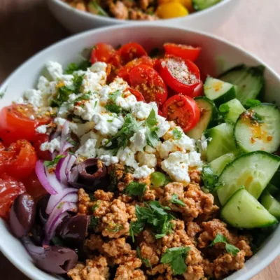 High-Protein Ground Turkey Meal Prep Bowls